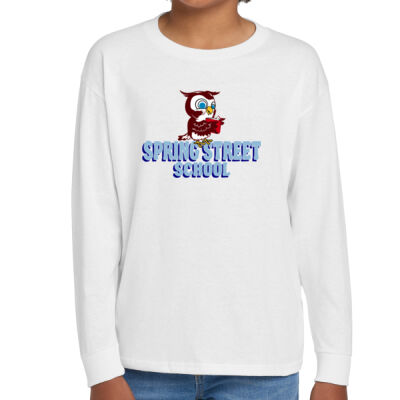 Youth Long Sleeve Cotton Tee Thumbnail